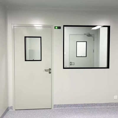 satın al Galvanizli çelik temizlik odaları kapılar, tıbbi temizlik odaları cam penceresi olan kapılar online manufacture