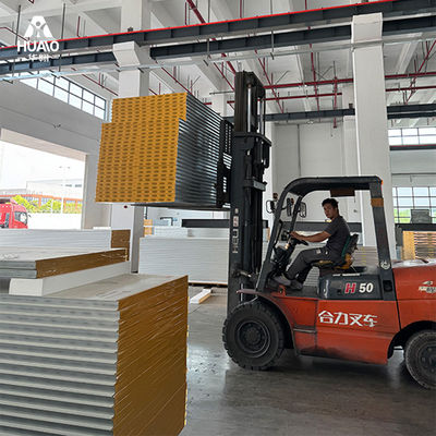 satın al HUAAO GMP İlaç ambalajı temiz oda ISO 8 Çelik Sandviç paneli Çevrimiçi üretim