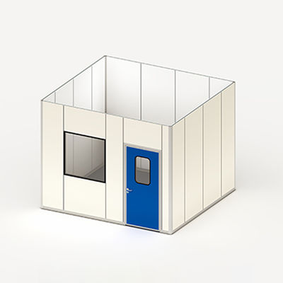 satın al Huaao Magnesium White Partition Wall Rooms 7 Workshop Class Operating Clean Room ISO Portable Modular Clean Room System with HEPA Filter Expandable Cleanroom online manufacture