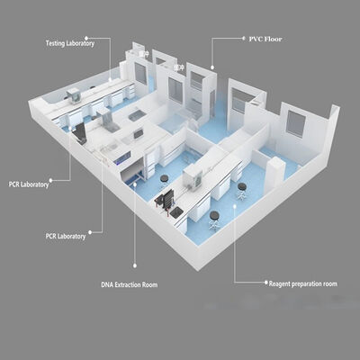 satın al HUAAO Modern GMP Standard Modüler Temiz Oda ISO5-ISO9 Yangın Geciktirici Üretici Proje Tedarikçisi Hastane Laboratuvarları İnşaatı İçin Çevrimiçi üretim