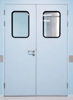 Boyalı Galvanizli Çelik Temiz Oda Salıncak Kapısı, Sağlık İzolasyon Odası Kapısı