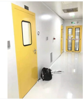 1.0mm Çerçeve Galvanizli Çelik Temiz Oda Salıncak Kapısı Hastane Laboratuvar Atölyesi için