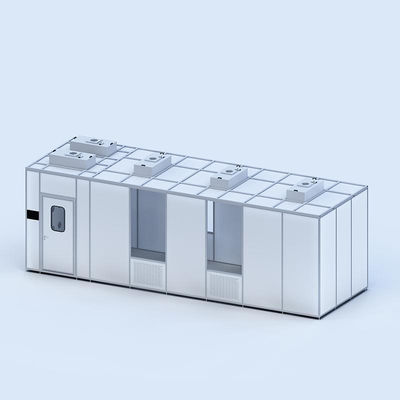 Huuao Profesyonel Yüksek Kaliteli Iso 7 8 9 Modüler Fabrika Bölme Duvar Paneli Tozsuz Taşınabilir Temiz Oda