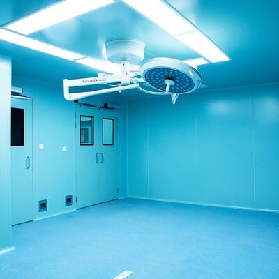 HUAAO Modern Tıbbi Modüler Temiz Oda Duvar Paneli ISO Sertifikalı Yangın Geciktirici Çevre Dostu Özelleştirilebilir Atölye Hastane Ameliyathanesi